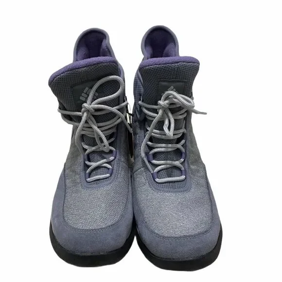 Columbia Nikiski Boots 503 Winter Snow Insulated Waterproof Purple Gray 10.5 - Picture 10 of 10